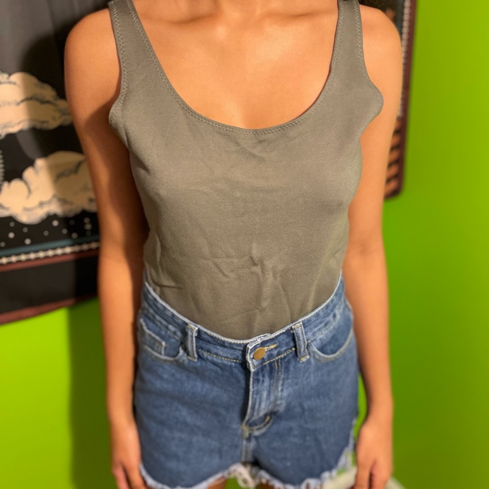 Army Green Body Suit